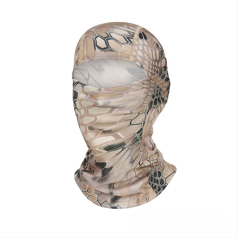 Ruidong Amazon prekogranična zaštita od sunca, leteća tigrasta kapa, sportska balaklava, biciklistička kapuljača, brzosušeća prozračna maska