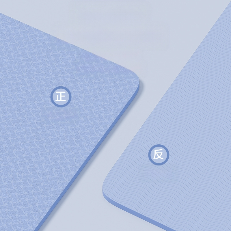 SanFan2024 új jógaszőnyeg ütéscsillapító csúszásmentes csendes fitneszszőnyeg otthoni sportokhoz erős visszapattanású puha szőnyeg