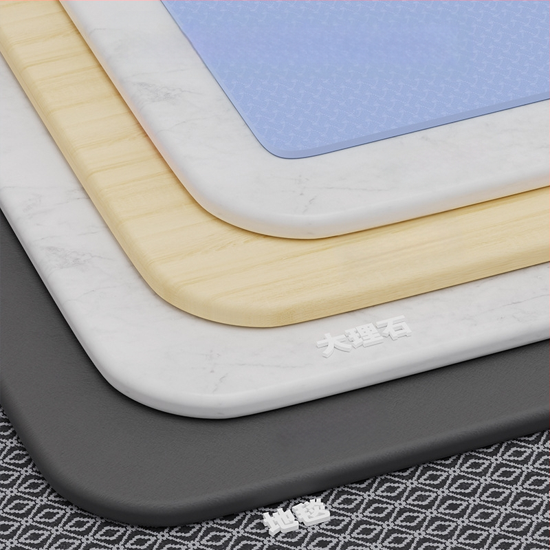 SanFan2024 új jógaszőnyeg ütéscsillapító csúszásmentes csendes fitneszszőnyeg otthoni sportokhoz erős visszapattanású puha szőnyeg