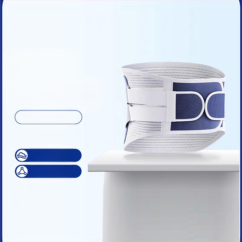 Derékvédő öv Szélesített, lélegző acéllemezes támasztóöv Sport meleg ágyéki porckorong ágyéki izomsérv