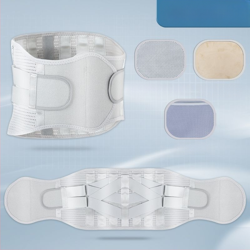 Derékvédő öv Szélesített, lélegző acéllemezes támasztóöv Sport meleg ágyéki porckorong ágyéki izomsérv