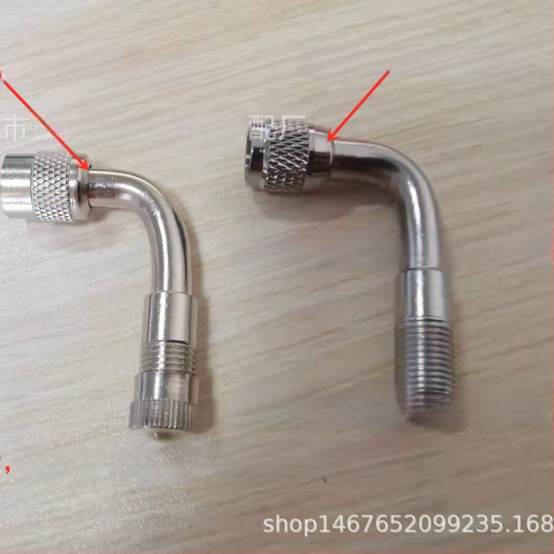 Auto mootorratta rehv Ameerika ventiili pikendustoru ühe ratta tasakaalustusauto pikendus suu metallist täispuhutav varraspass