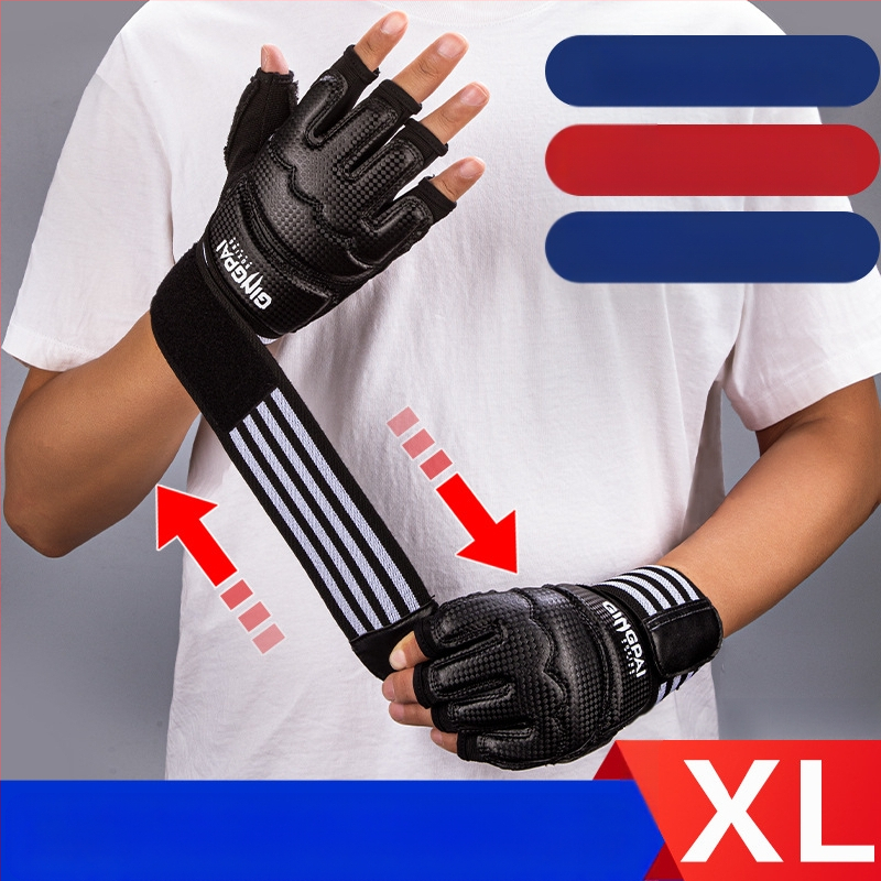 Poolsõrmega sõrmenukid Täiskasvanute meeste MMA võitlussandaalid Laste treeningliivakott UFC professionaalsed poolesõrmega poksikindad