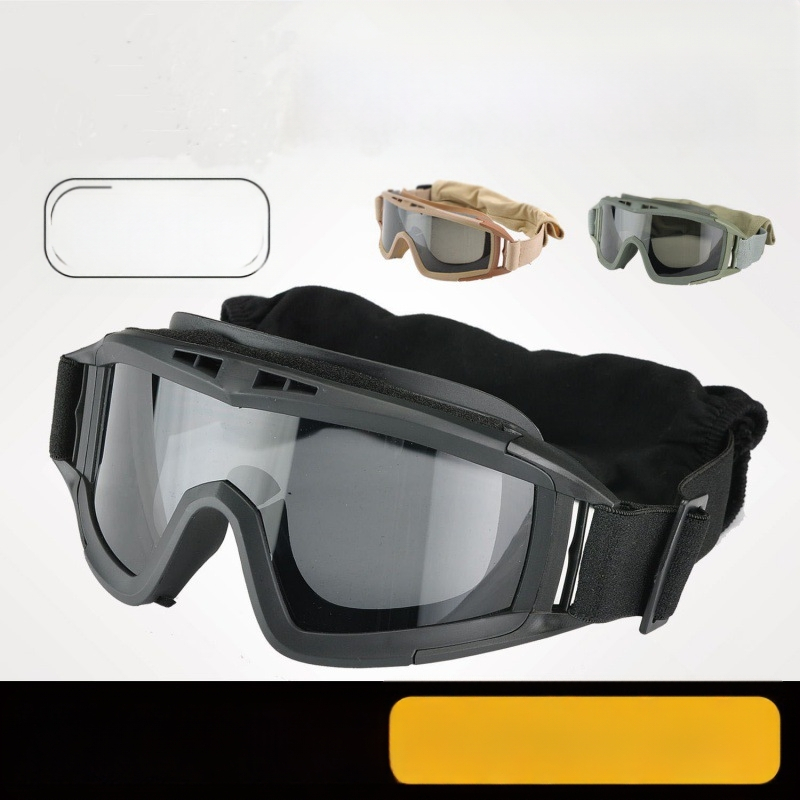 Desert Locust taktikalised prillid, laskeprillid, sõjaväefännide prillid, päris CS kaitsevarustuse kaitseprillid, piiriülene