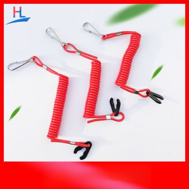 Saugos raktas, užgesinimo virvė „Yamaha Suzuki Mercury East“ pakabinamas variklis, užgesinimo virvė užvedimo raktas