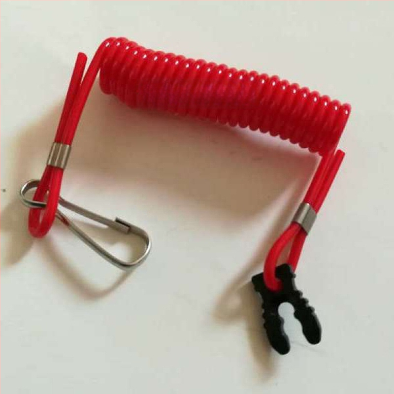 Saugos raktas, užgesinimo virvė „Yamaha Suzuki Mercury East“ pakabinamas variklis, užgesinimo virvė užvedimo raktas