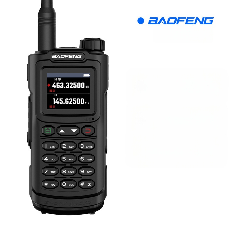 Baofeng Interphone UV-20M UV täisribaga välistingimustes kasutatav tsiviilkäepidemega C-tüüpi veekindel suure võimsusega telefonitoru