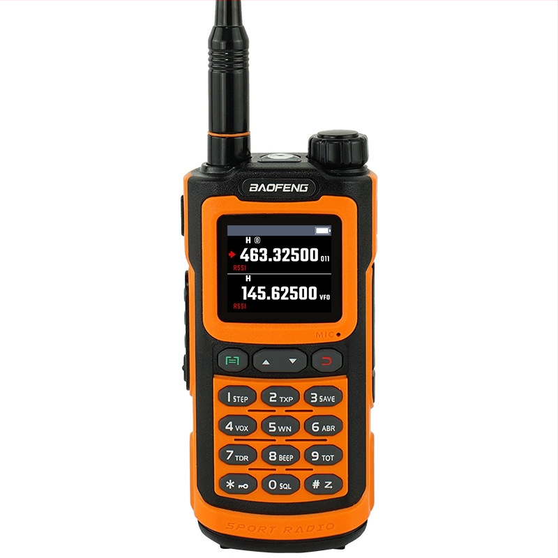 Baofeng Interphone UV-20M UV täisribaga välistingimustes kasutatav tsiviilkäepidemega C-tüüpi veekindel suure võimsusega telefonitoru