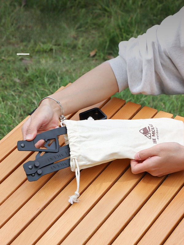 Õues kasutatav telkimisstiilis multifunktsionaalne reguleeritav lauaarvuti valgustialus, kaasaskantav pika käega rippvalgusti alus, laagrivalgusti laualamp, kokkupandav alus