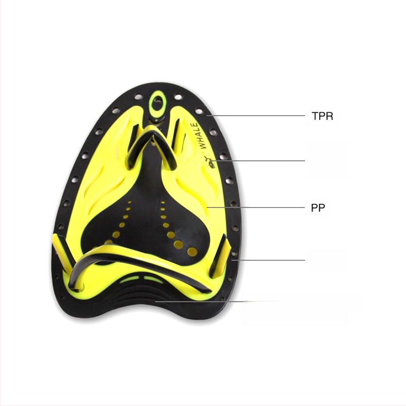 Professionaalne ujumistreeningu sõudmiskäpp, reguleeritav silikoonist PU-käpp täiskasvanutele ja lastele, sukeldumiskäpp PU-käpp vabaujumise jaoks