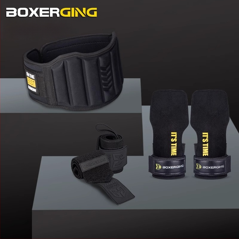 Fitness öv guggoláshoz, kemény húzású erősítő öv, férfi csuklóvédő, térdvédő, könyöknyomó erőemelő protektorok, kombinált ruha