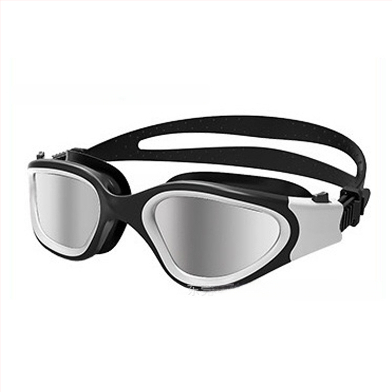 Didelio matymo lauko lenktyniniai plaukimo akiniai Profesionali plaukimo įranga Suaugusiųjų plaukimo akiniai Nerasojantys Didelės raiškos akių apsauga Plaukimo akiniai Tarpvalstybinis tiekimas