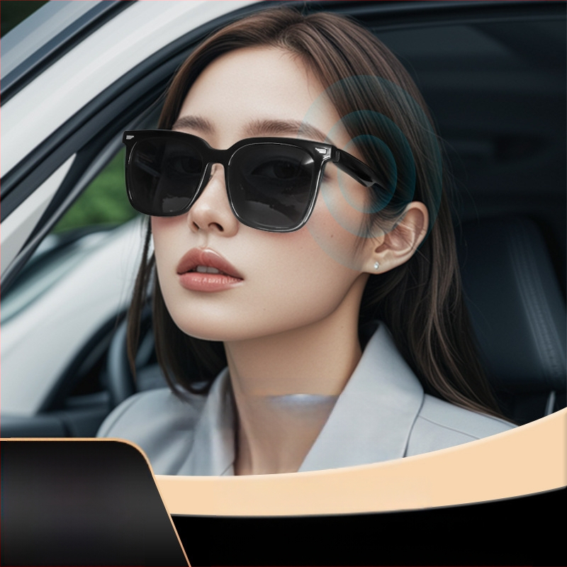 Uued nutikad Bluetooth-prillid GS01, kuulavad laule, helistavad, sõidavad, navigeerivad, on UV-kaitsega, polariseeritud ja mugavad kanda.