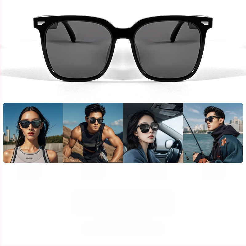 Uued nutikad Bluetooth-prillid GS01, kuulavad laule, helistavad, sõidavad, navigeerivad, on UV-kaitsega, polariseeritud ja mugavad kanda.