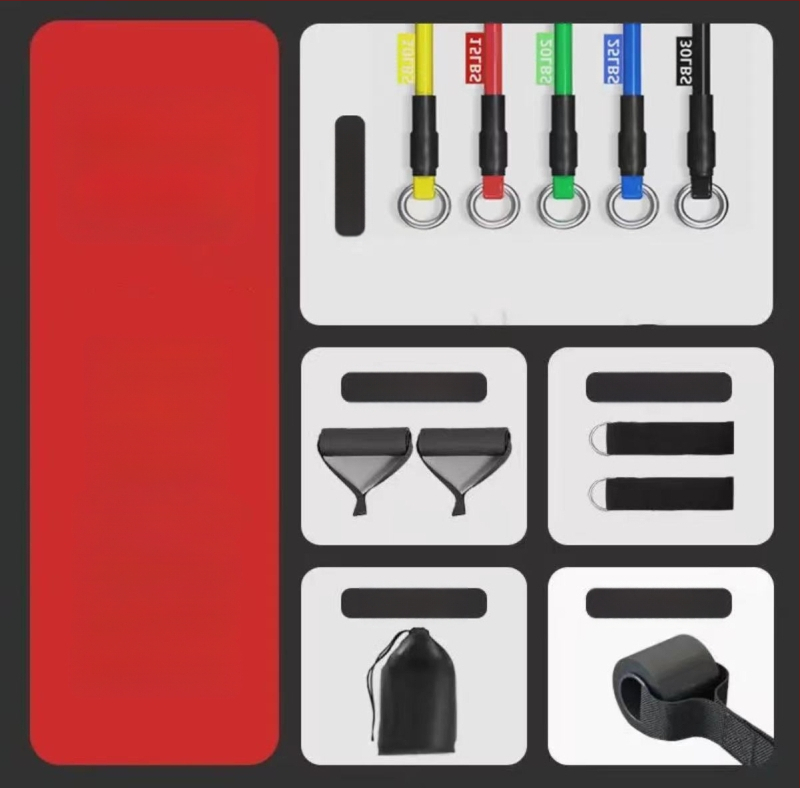 Mogao eksklusiivne pingutusköis rinnalihaste treenimiseks mõeldud treeningvarustus meestele, elastne kummipael, vastupidavuslint