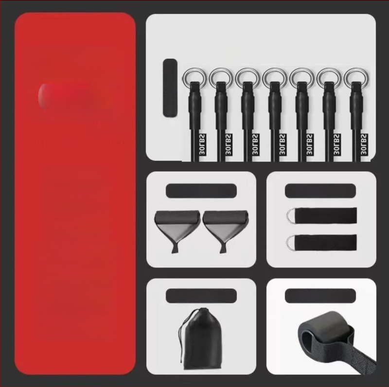 Mogao eksklusiivne pingutusköis rinnalihaste treenimiseks mõeldud treeningvarustus meestele, elastne kummipael, vastupidavuslint