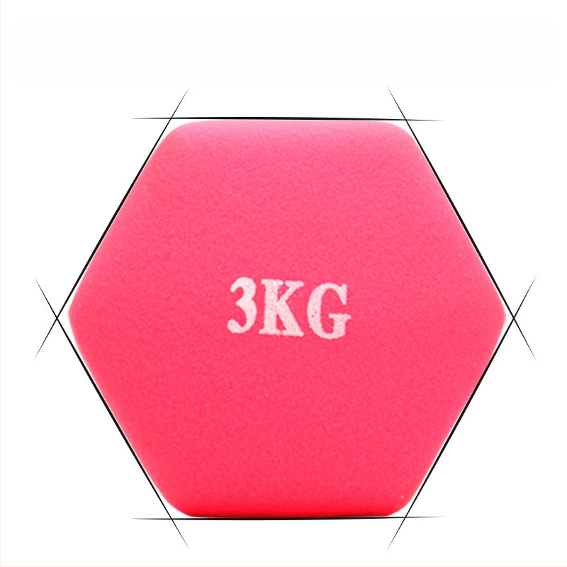 Piiriülene hulgimüük kummikattega hantlid, mattkattega läikivad kuusnurksed plastkattega käekellad, naiste treeningvahendid, malmist hantlid