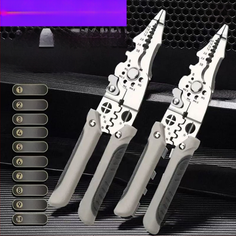 Veleprodaja alata za skidanje izolacije višenamjenski alat za skidanje izolacije električar prekinute žice alat za skidanje izolacije žice škare za skidanje izolacije električar hardverski alati