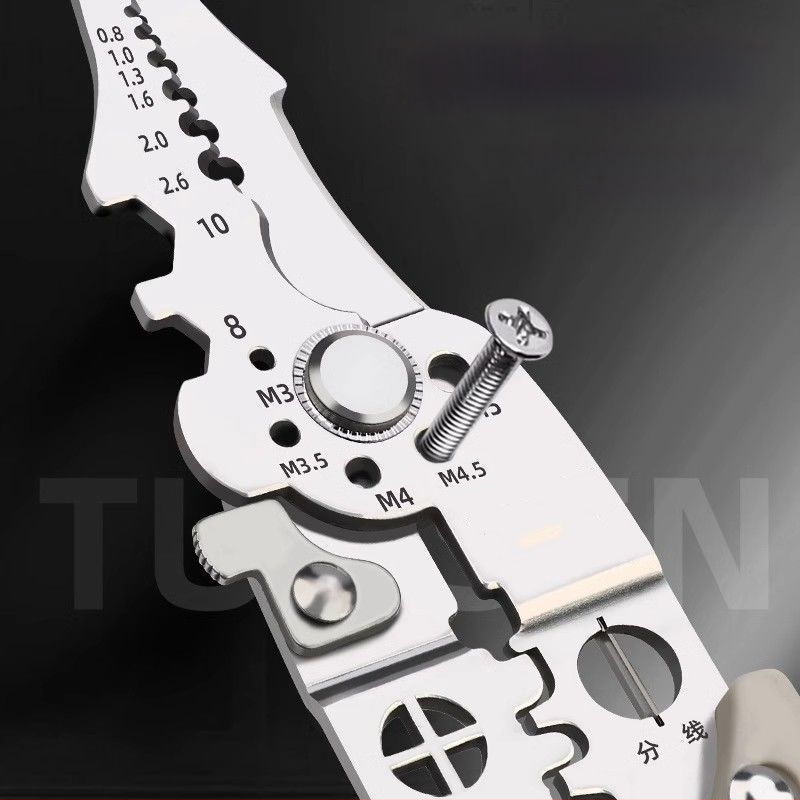 Veleprodaja alata za skidanje izolacije višenamjenski alat za skidanje izolacije električar prekinute žice alat za skidanje izolacije žice škare za skidanje izolacije električar hardverski alati