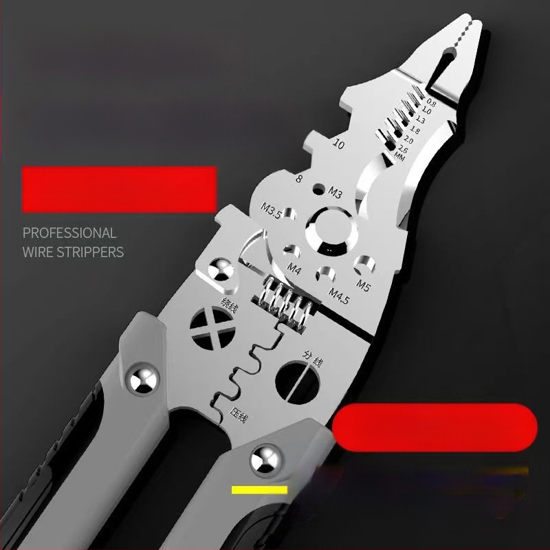 Veleprodaja alata za skidanje izolacije višenamjenski alat za skidanje izolacije električar prekinute žice alat za skidanje izolacije žice škare za skidanje izolacije električar hardverski alati