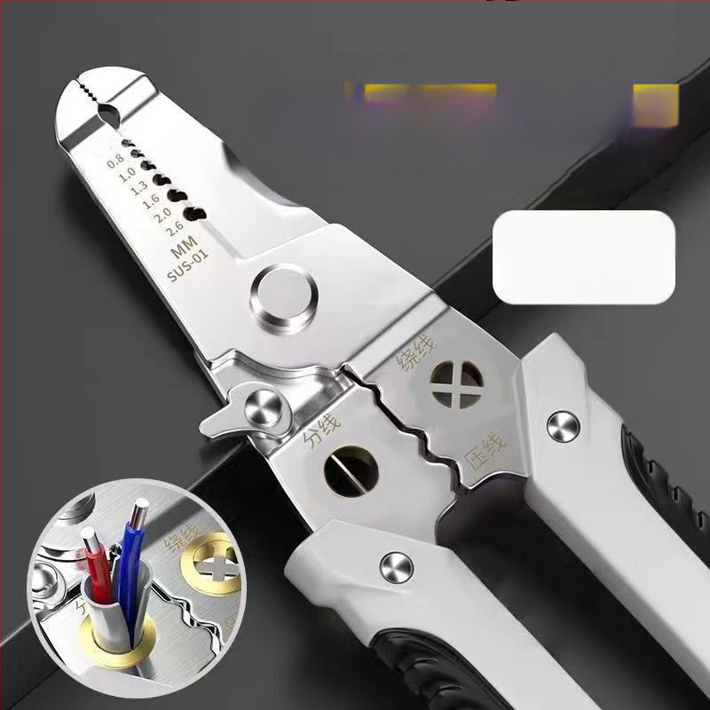 Veleprodaja alata za skidanje izolacije višenamjenski alat za skidanje izolacije električar prekinute žice alat za skidanje izolacije žice škare za skidanje izolacije električar hardverski alati