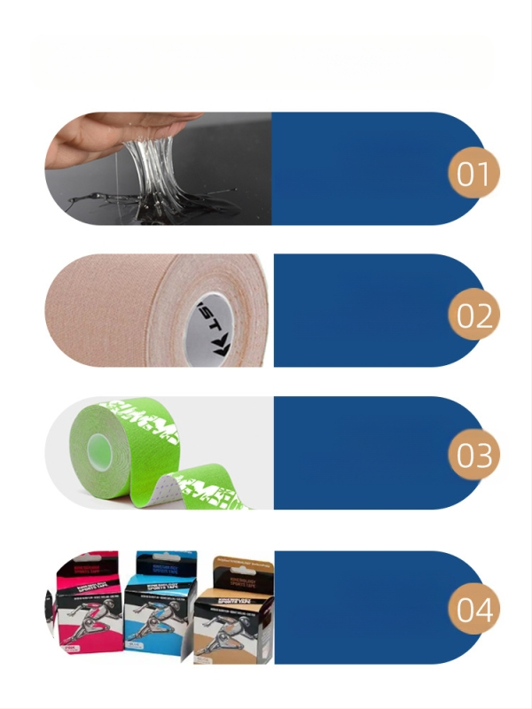 Bandă sportivă transfrontalieră pentru plasturi musculari, plasturi musculari, bandaj sportiv, patch kinesio, genunchiere, bandaj elastic, patch pentru piept