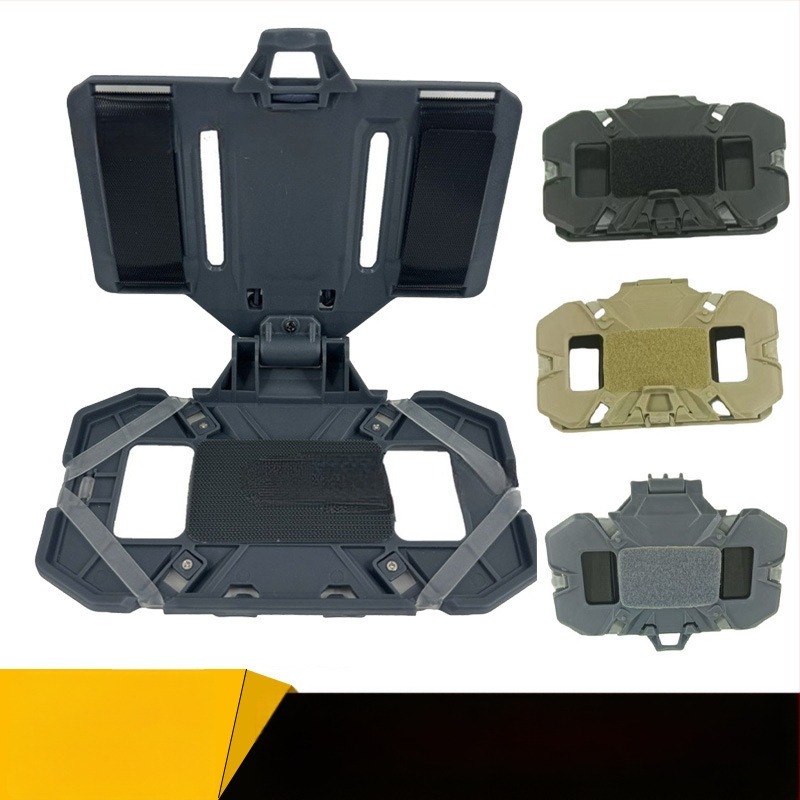 Taktinė liemenė, sulankstomas mobiliojo telefono laikiklis, krūtinės mobiliojo telefono navigacijos lenta, „Molle“ tvirtinimas, patogi krūtinės mobiliojo telefono pakabinimo lenta