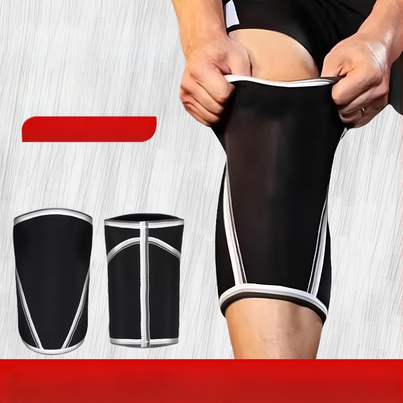 Lauko nailono 7 mm neopreno kelio apsaugai, krepšinio, beisbolo, pritūpimų, sportinių ir fitneso kelių apsaugai