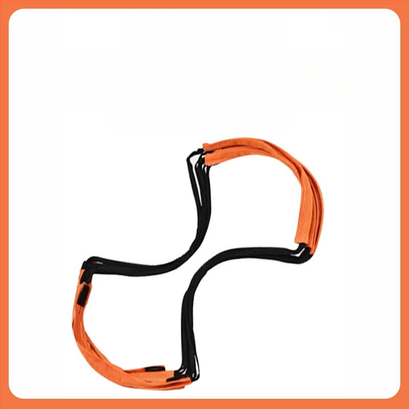 Multifunkcionális sportérzékeny létra pillangó agilis létra gyermekek fitnesz rögzített létra foci edző kötéllétra