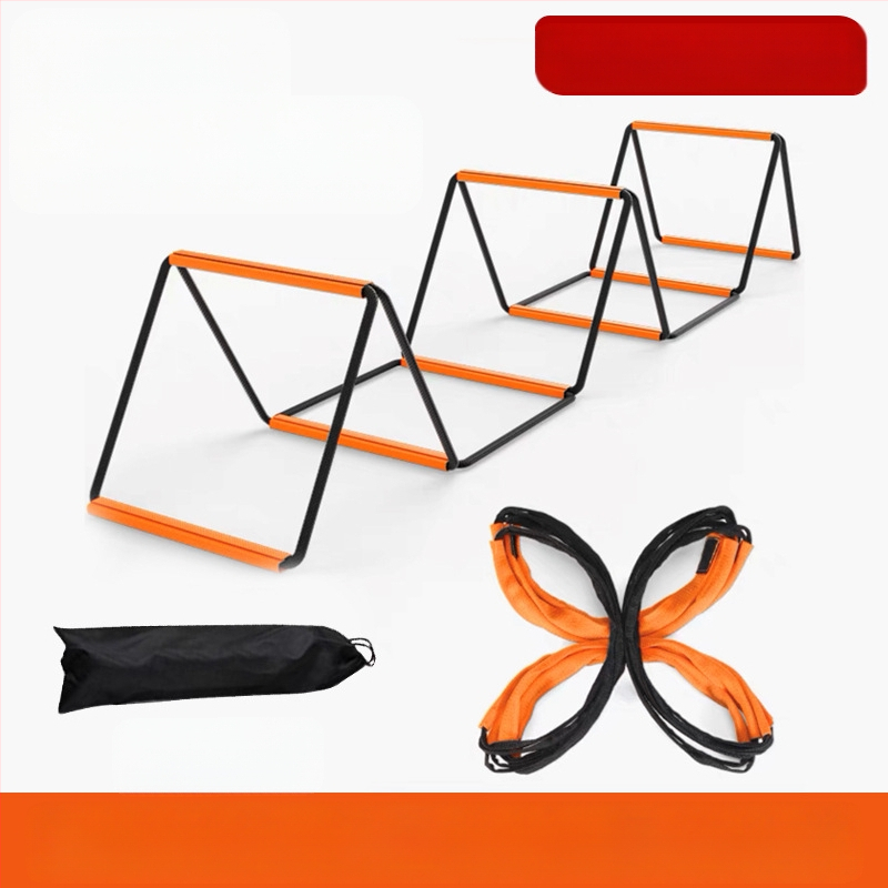 Multifunkcionális sportérzékeny létra pillangó agilis létra gyermekek fitnesz rögzített létra foci edző kötéllétra