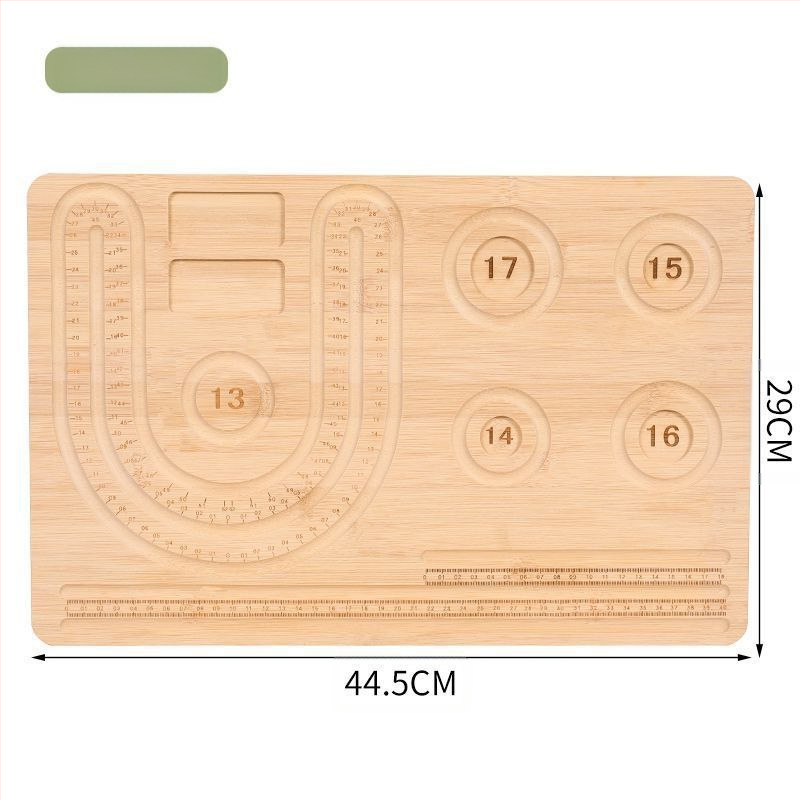 „Wen play“ papuošalų karoliukai 108 „pasidaryk pats“ karoliukų dizaino lėkštė, apyrankė, apyrankė, karoliai, stalas, matavimo skalė, demonstracinė lėkštė