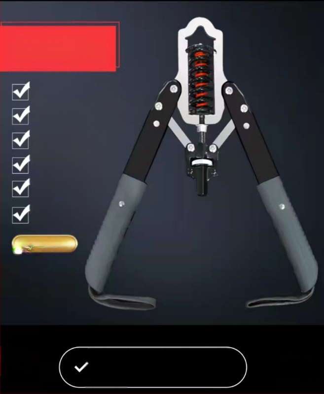 Išmanus hidraulinis rankos jėgos įtaisas, skaičiuojantis reguliuojamą treniruočių rankos griebtuvą, krūtinės pilvo raumenų rankų treniruoklį, vyrų fitneso įranga