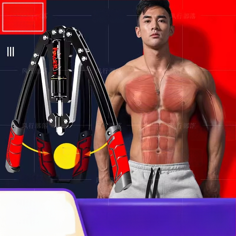 Išmanus hidraulinis rankos jėgos įtaisas, skaičiuojantis reguliuojamą treniruočių rankos griebtuvą, krūtinės pilvo raumenų rankų treniruoklį, vyrų fitneso įranga