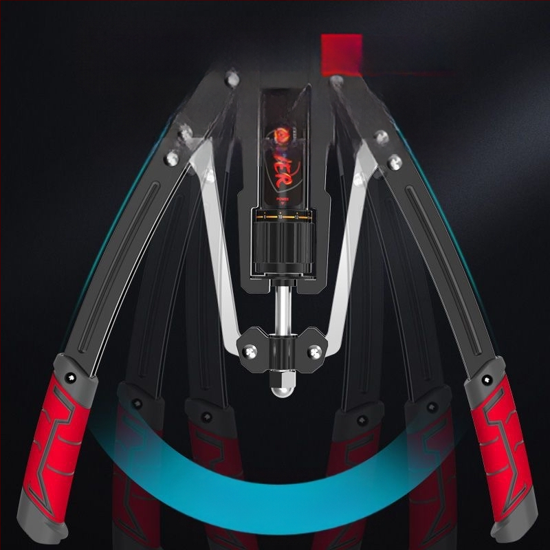 Išmanus hidraulinis rankos jėgos įtaisas, skaičiuojantis reguliuojamą treniruočių rankos griebtuvą, krūtinės pilvo raumenų rankų treniruoklį, vyrų fitneso įranga