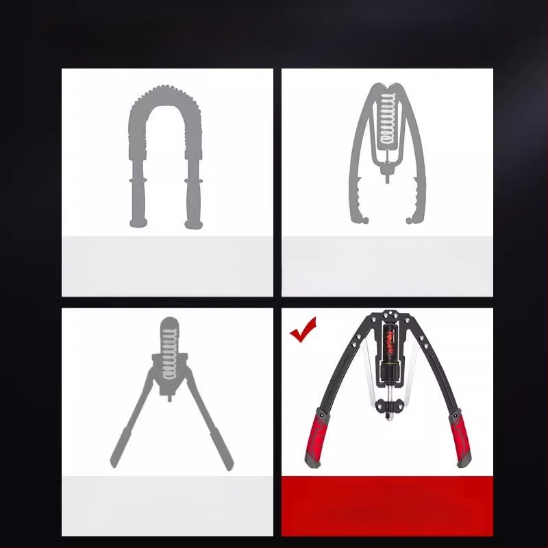 Išmanus hidraulinis rankos jėgos įtaisas, skaičiuojantis reguliuojamą treniruočių rankos griebtuvą, krūtinės pilvo raumenų rankų treniruoklį, vyrų fitneso įranga