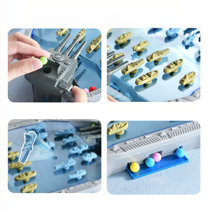 Határokon átnyúló gyermek kidobógyöngyök új haditengerészeti csata kétfős csatagép szülő-gyermek interaktív csatajáték oktatási játékok