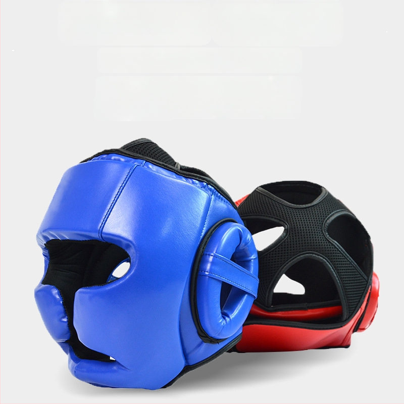 Poksikiiver täiskasvanutele ja lastele, tegelik võitluspea kaitse Sanda Muay Thai poksivõistluspea kaitsekate ahvi näo Sanda kaitsekiiver