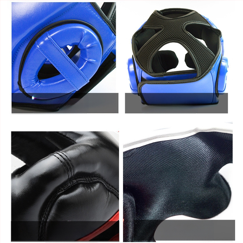 Poksikiiver täiskasvanutele ja lastele, tegelik võitluspea kaitse Sanda Muay Thai poksivõistluspea kaitsekate ahvi näo Sanda kaitsekiiver