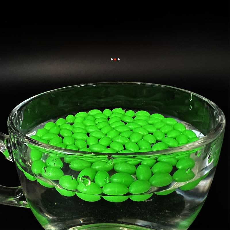 1000 db világító horgászgyöngy horgászfelszerelés-kiegészítők Luya csali mungbab gyöngy ovális műanyag világító gyöngyök