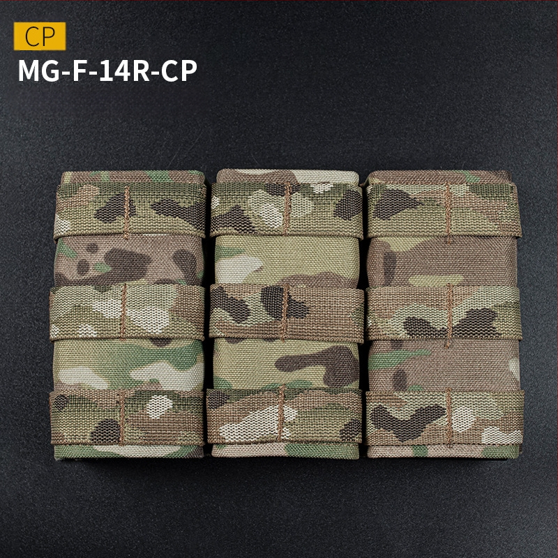 WOSPORT FAST Triple 5.56 Clip Pack (aukšto lygio) taktinė MOLLE sistemos adaptacija