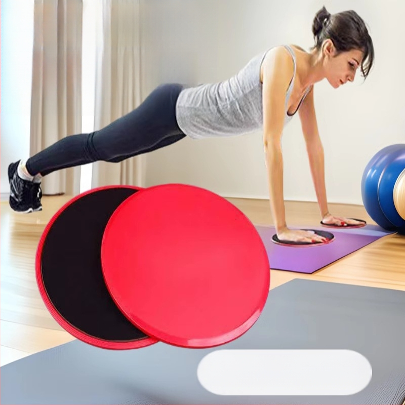 Stumdomos plokštės jogos fitneso stumdomas kilimėlis Stumdomos plokštės galūnių koordinacijos lavinimas Slydimo disko fitneso plokštė