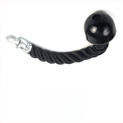 Gantry fitneso įrangos priedai rankenos virvė žemesnio slėgio vienos galvutės dvigubos galvutės virvė tricepso treniruočių virvė