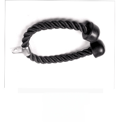 Gantry fitneso įrangos priedai rankenos virvė žemesnio slėgio vienos galvutės dvigubos galvutės virvė tricepso treniruočių virvė