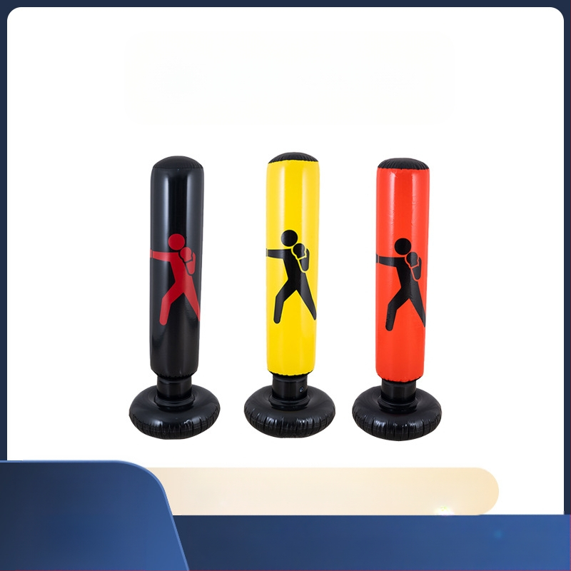 Νέο δερμάτινο φουσκωτό κολόνα πυγμαχίας με εντυπωσιακή στήλη, παιδικό κάθετο κολόνα πυγμαχίας, παιχνίδι αερισμού γυμναστικής