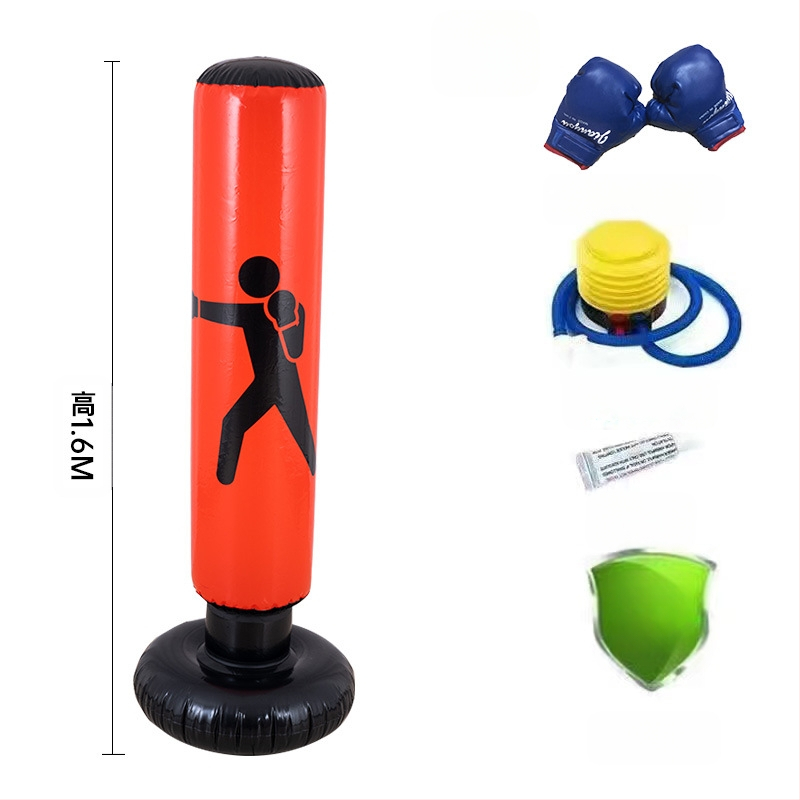 Νέο δερμάτινο φουσκωτό κολόνα πυγμαχίας με εντυπωσιακή στήλη, παιδικό κάθετο κολόνα πυγμαχίας, παιχνίδι αερισμού γυμναστικής