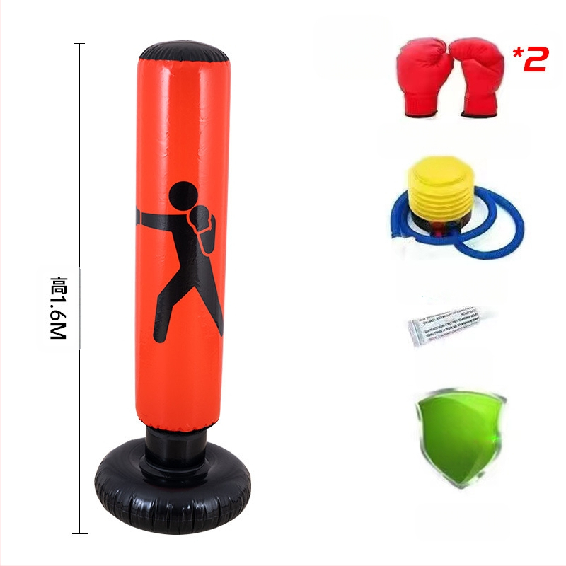 Νέο δερμάτινο φουσκωτό κολόνα πυγμαχίας με εντυπωσιακή στήλη, παιδικό κάθετο κολόνα πυγμαχίας, παιχνίδι αερισμού γυμναστικής