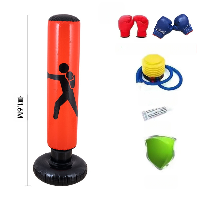 Νέο δερμάτινο φουσκωτό κολόνα πυγμαχίας με εντυπωσιακή στήλη, παιδικό κάθετο κολόνα πυγμαχίας, παιχνίδι αερισμού γυμναστικής