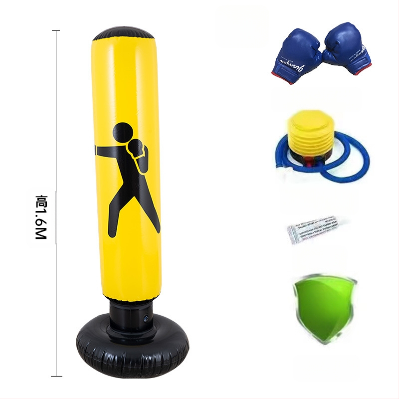 Νέο δερμάτινο φουσκωτό κολόνα πυγμαχίας με εντυπωσιακή στήλη, παιδικό κάθετο κολόνα πυγμαχίας, παιχνίδι αερισμού γυμναστικής