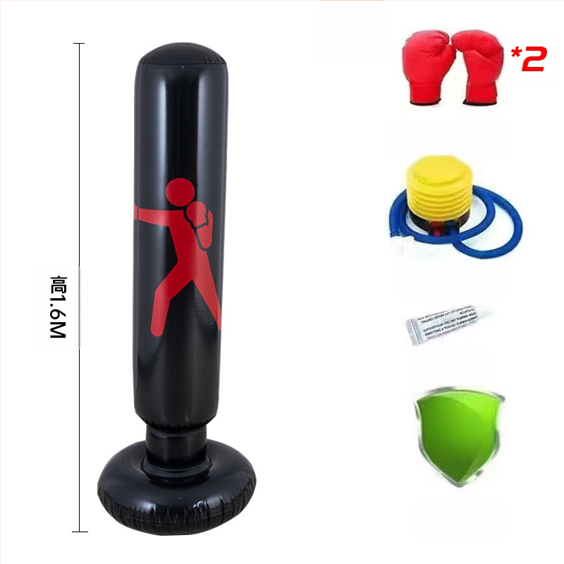 Νέο δερμάτινο φουσκωτό κολόνα πυγμαχίας με εντυπωσιακή στήλη, παιδικό κάθετο κολόνα πυγμαχίας, παιχνίδι αερισμού γυμναστικής