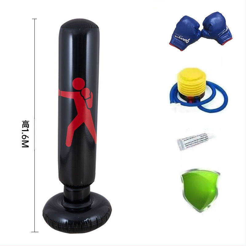 Νέο δερμάτινο φουσκωτό κολόνα πυγμαχίας με εντυπωσιακή στήλη, παιδικό κάθετο κολόνα πυγμαχίας, παιχνίδι αερισμού γυμναστικής